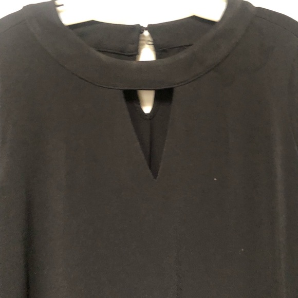Black bell sleeve blouse - Picture 4 of 5
